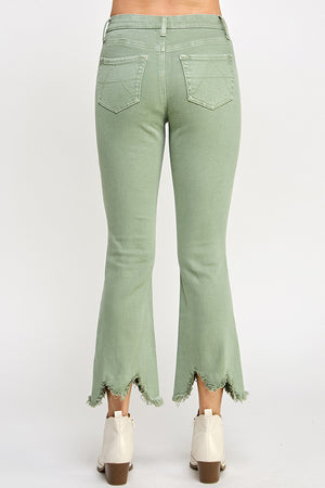 P80558, PLUS MID RISE TUMMY CONTROL KICK FLARE