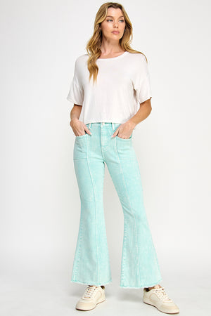 P81168, PLUS HIGH RISE COLOR WITH SEAM DETAIL