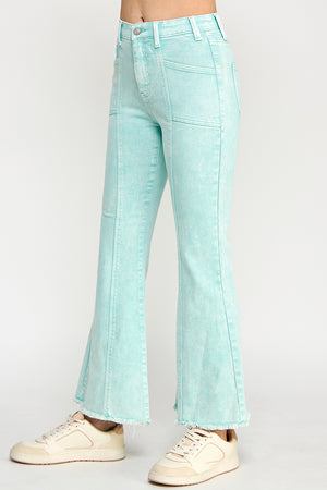 P81168, PLUS HIGH RISE COLOR WITH SEAM DETAIL