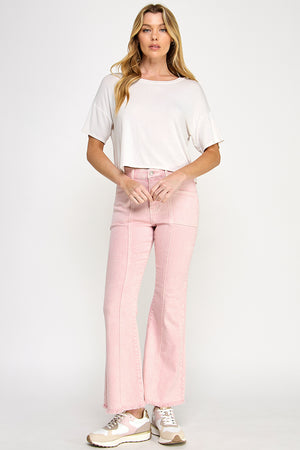 P81168, PLUS HIGH RISE COLOR WITH SEAM DETAIL