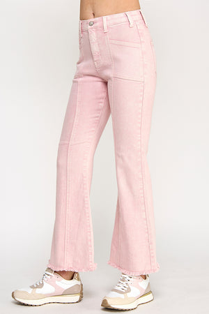 P81168, PLUS HIGH RISE COLOR WITH SEAM DETAIL