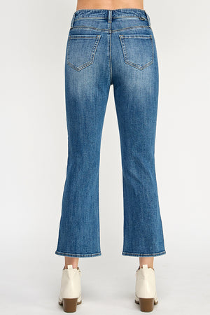 P81268MD, PLUS HIGH RISE FRONT YORK KICK FLARE