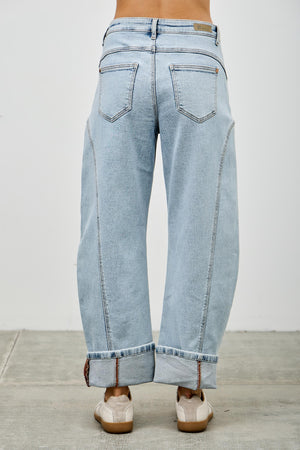 P8130ML, HIGH RISE BARREL WIDE CUFF