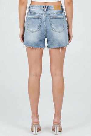 S8149M, HIGH RISE SLIM SHORT 