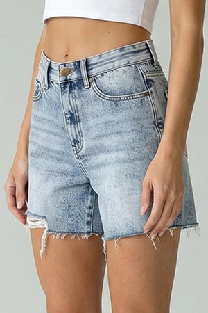 S8149M, HIGH RISE SLIM SHORT 