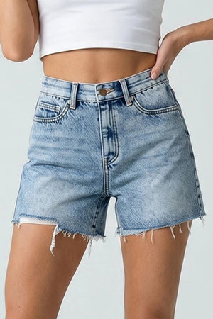 S8149M, HIGH RISE SLIM SHORT 