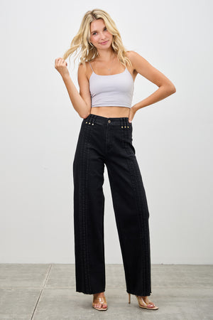 P8202BK, HIGH RISE STRAIGHT WITH FRONT LINES