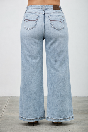 P82118M, PLUS HIGH RISE WIDE LEG