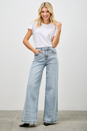 P82118M, PLUS HIGH RISE WIDE LEG