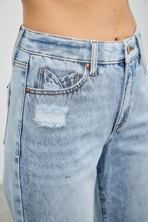 P8217ML, HIGH RISE WIDE FLARE