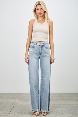 P8217ML, HIGH RISE WIDE FLARE