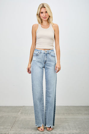 P8217ML, HIGH RISE WIDE FLARE