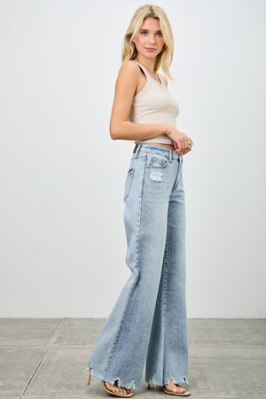 P8217ML, HIGH RISE WIDE FLARE