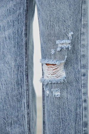 P8226M, MID RISE RELAXED STRAIGHT WITH DESTROY