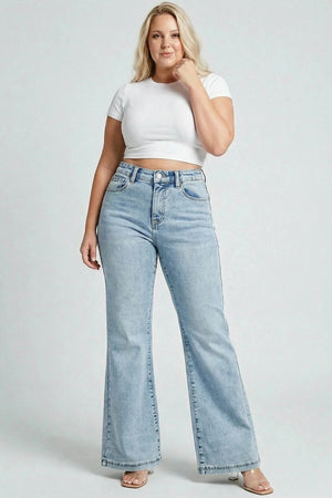 P82438ML, HIGH RISE BOOTCUT
