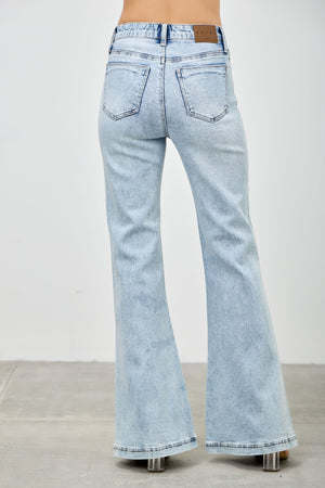 P82438ML, HIGH RISE BOOTCUT