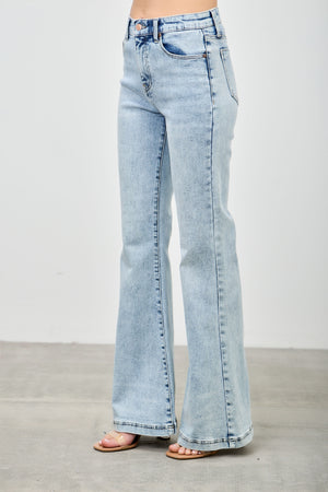 P82438ML, HIGH RISE BOOTCUT