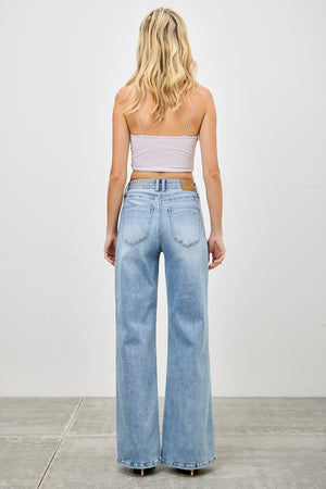 P8257M, HIGH RISE WIDE FLARE WITH STUDED W.B