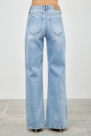 P8257M, HIGH RISE WIDE FLARE WITH STUDED W.B