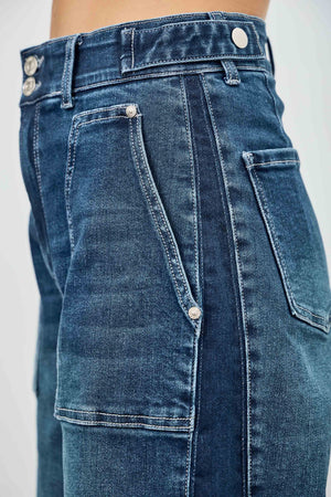 P82808MD, PLUS  HIGH RISE LOW CURVE  BARREL CAPRI