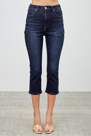 P8282, HIGH RISE CAPRI WITH SLIT