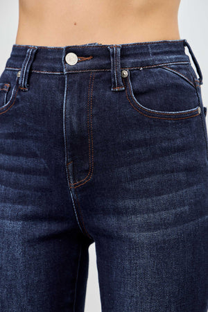 P8282, HIGH RISE CAPRI WITH SLIT