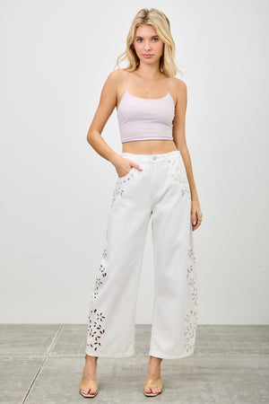 P8286, HIGH RISE LOW CURVE BARREL WITH EMBROIDERY