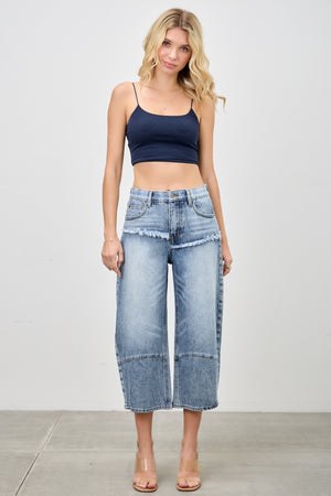 P82908M, PLUS HIGH RISE CAPRI BARREL