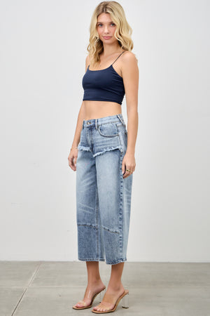 P82908M, PLUS HIGH RISE CAPRI BARREL