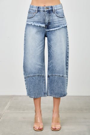 P82908M, PLUS HIGH RISE CAPRI BARREL