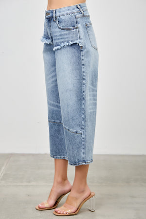 P82908M, PLUS HIGH RISE CAPRI BARREL