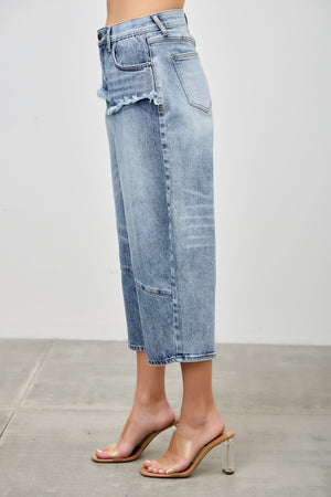 P82908M, PLUS HIGH RISE CAPRI BARREL