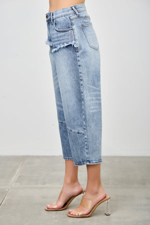 P82908M, PLUS HIGH RISE CAPRI BARREL