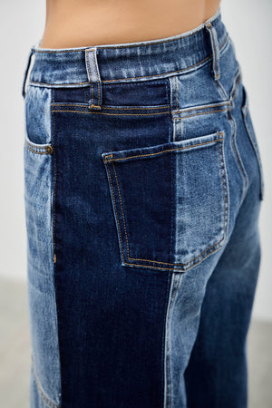 P8291M , HIGH RISE WIDE STRAIGHT WITH SIDE CONTRAST