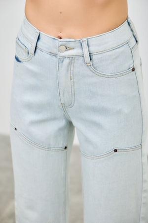 P8294L , HIGH RISE WESTERN WIDE STRAIGHT