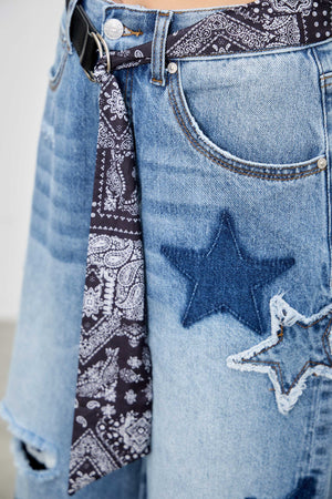 P82968M , PLUS HIGH RISE CUFFED LOW CURVE BARREL WITH STAR 