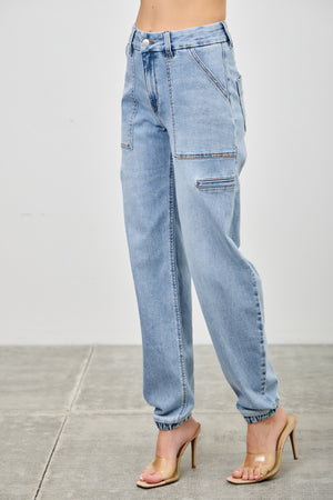 P82988M, PLUS HIGH RISE JOGGER JEAN