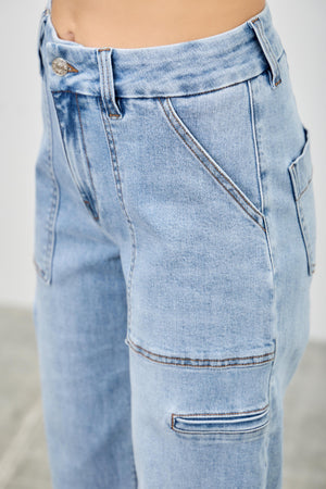 P8298M, HIGH RISE JOGGER JEAN