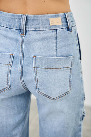 P8298M, HIGH RISE JOGGER JEAN