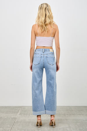 P8300M, HIGH RISE STRAIGHT WITH CUFF