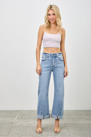 P8300M, HIGH RISE STRAIGHT WITH CUFF