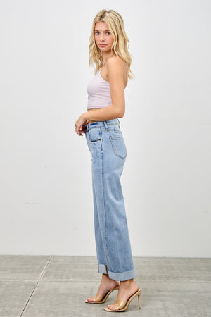 P8300M, HIGH RISE STRAIGHT WITH CUFF