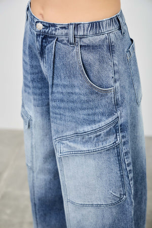 P8318M,  HIGH RISE CARGO BAGGY