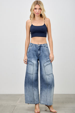 P8318M,  HIGH RISE CARGO BAGGY