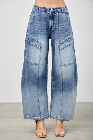 P8318M,  HIGH RISE CARGO BAGGY