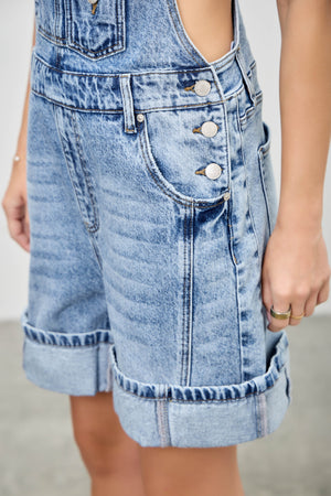 P8305ML, BERMUDA OVERALLS