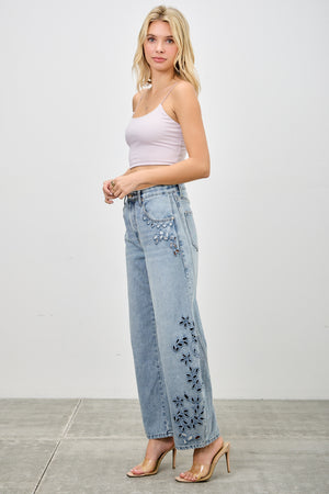 P83098L, PLUS HIGH RISE LOW CURVE BARREL WITH EMBROIDERY