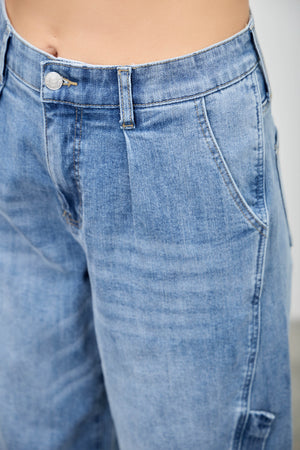 P8318M,  HIGH RISE CARGO BAGGY