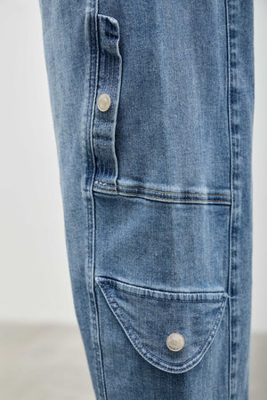 P83188M,  PLUS HIGH RISE CARGO BAGGY