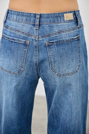 P8320M, MID RISE WIDE STRAIGHT WITH FRONT POCKET